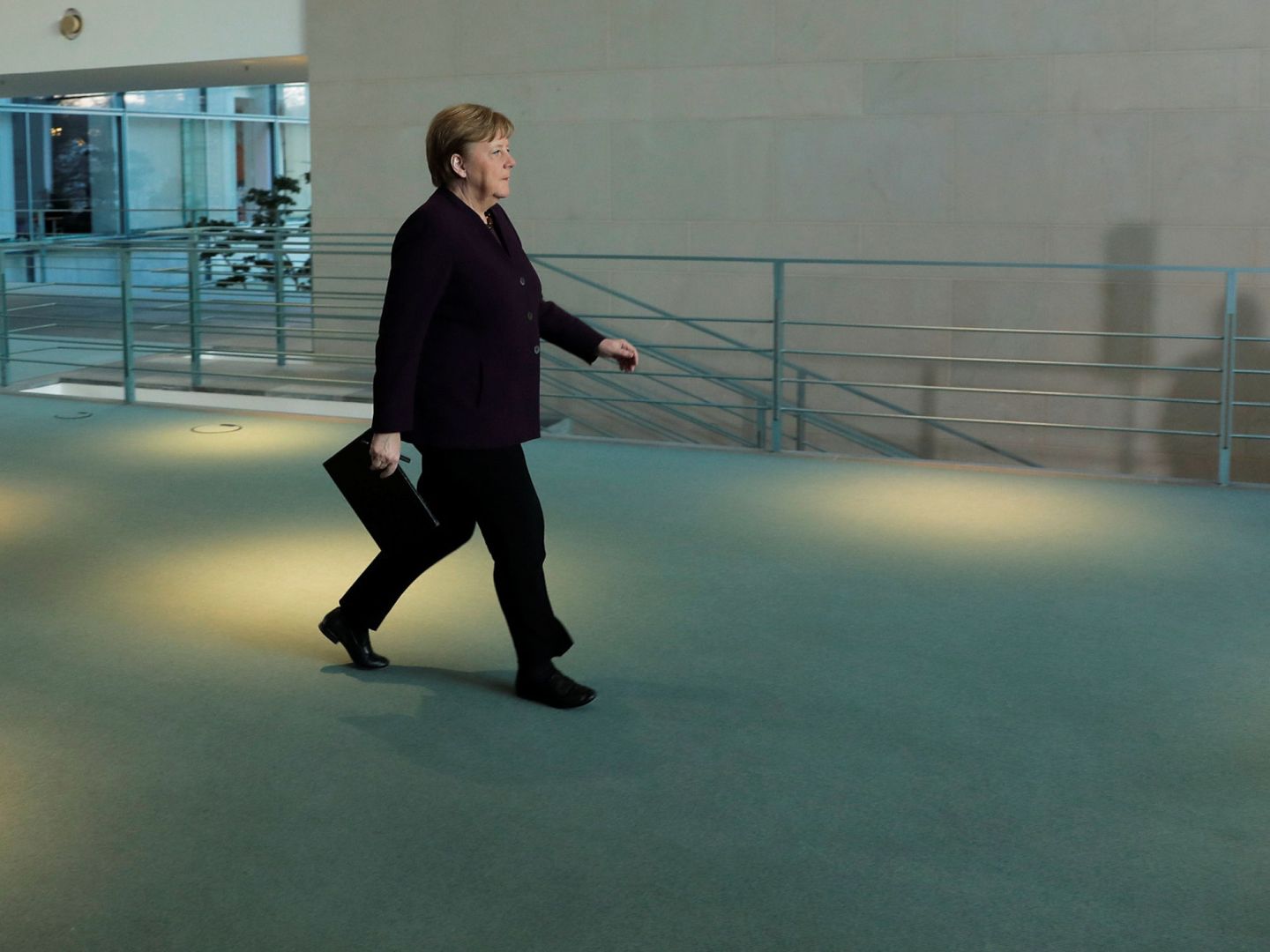 Merkel, canciller alemana. (Reuters)