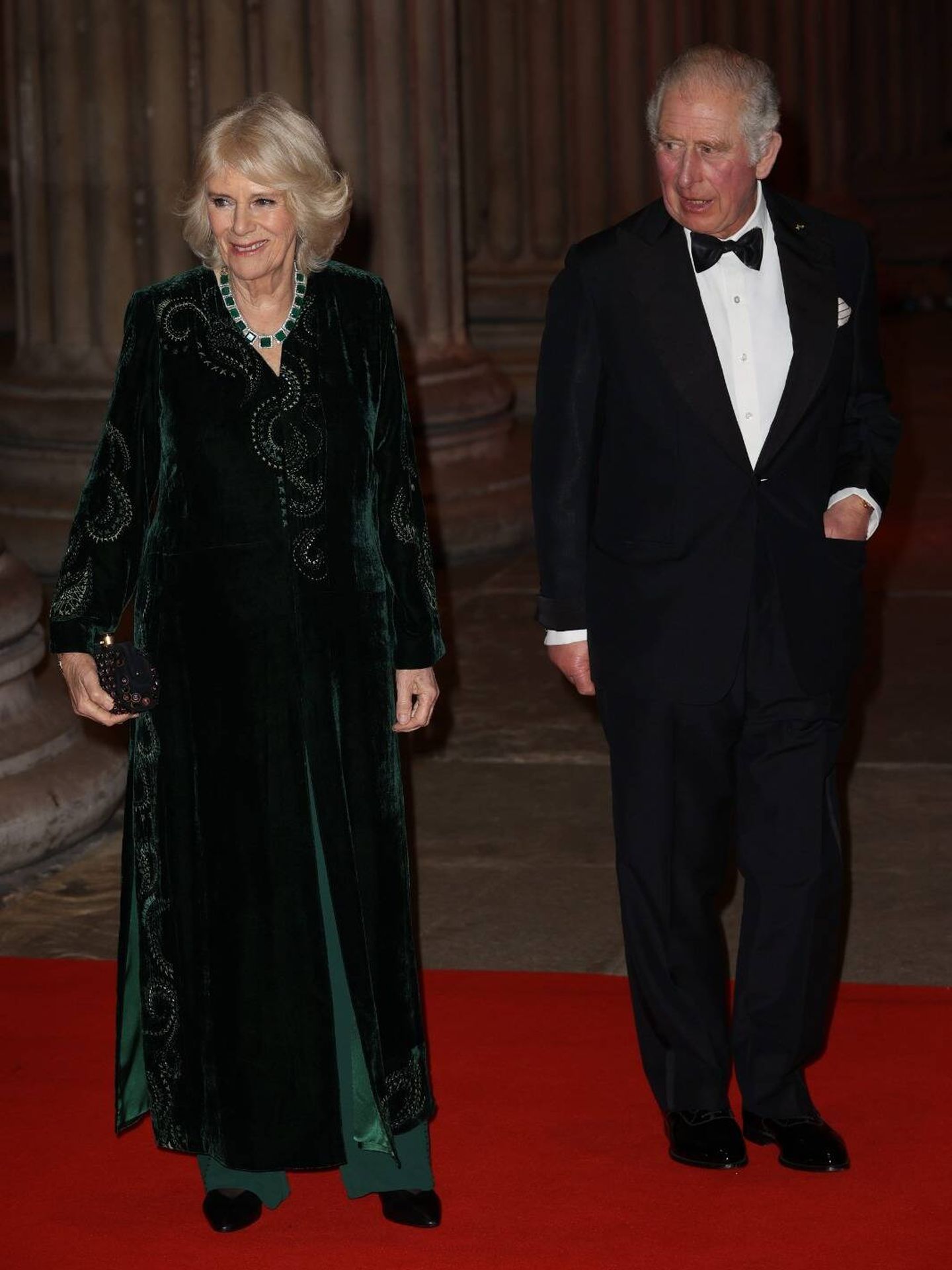 El príncipe Carlos y Camila Parker, en el British Asian Trust en el Museo Británico de Londres. (Cordon Press)