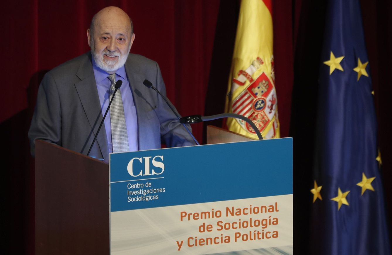 El presidente del Centro de Investigaciones Sociológicas (CIS), José Félix Tezanos Tortajada