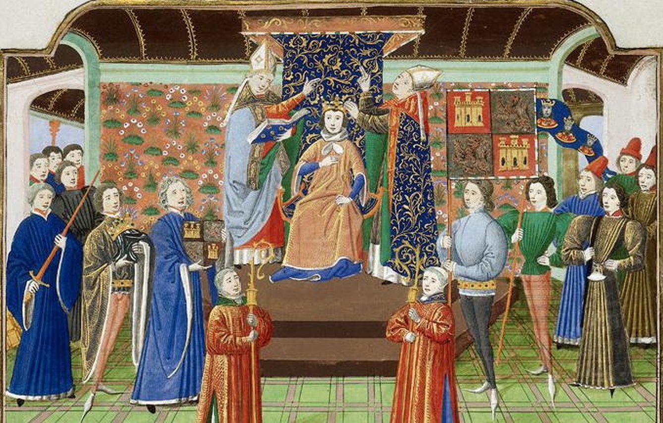 Coronación de Enrique II. 
