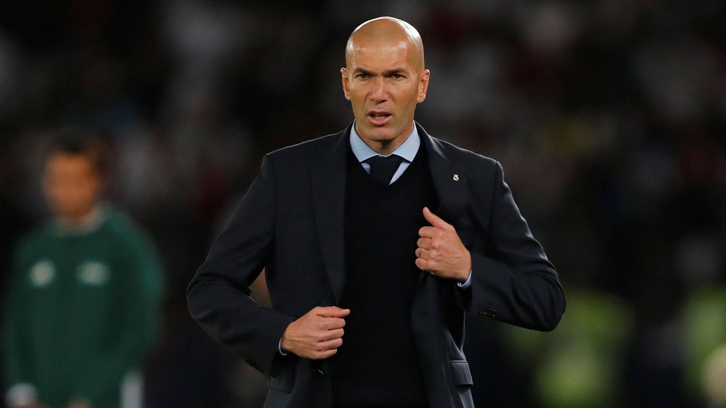 Zidane, durante la final del Mundial de Clubes. (Reuters)