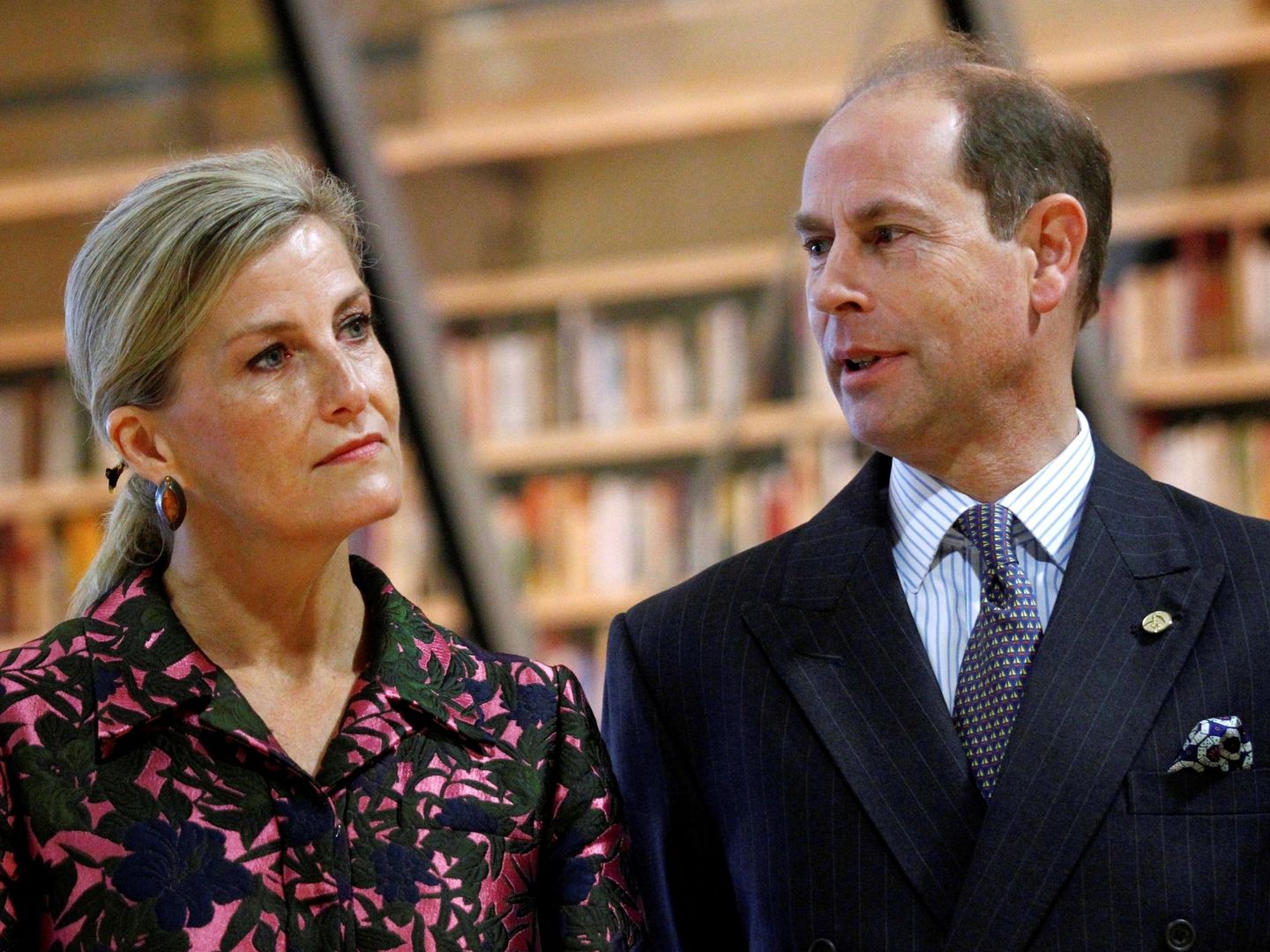 El príncipe Eduardo de Inglaterra, conde de Wessex, y su mujer Sophie, condesa de Wessex. (EFE)