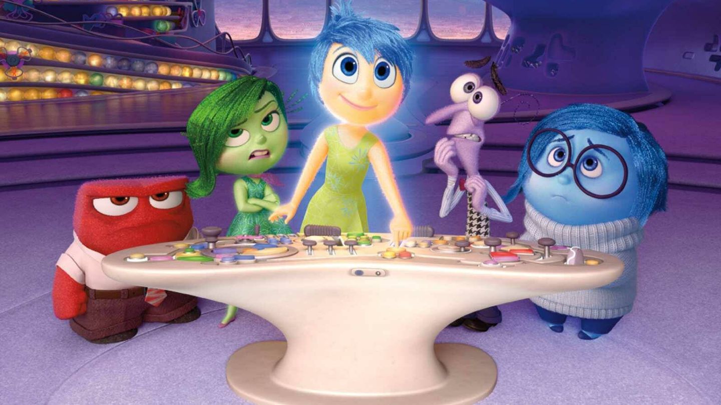 Fotograma de las emociones de Ridley en 'Del revés' (Pixar)