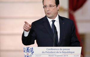 Hollande guarda silencio respecto a su affaire con Julie Gayet