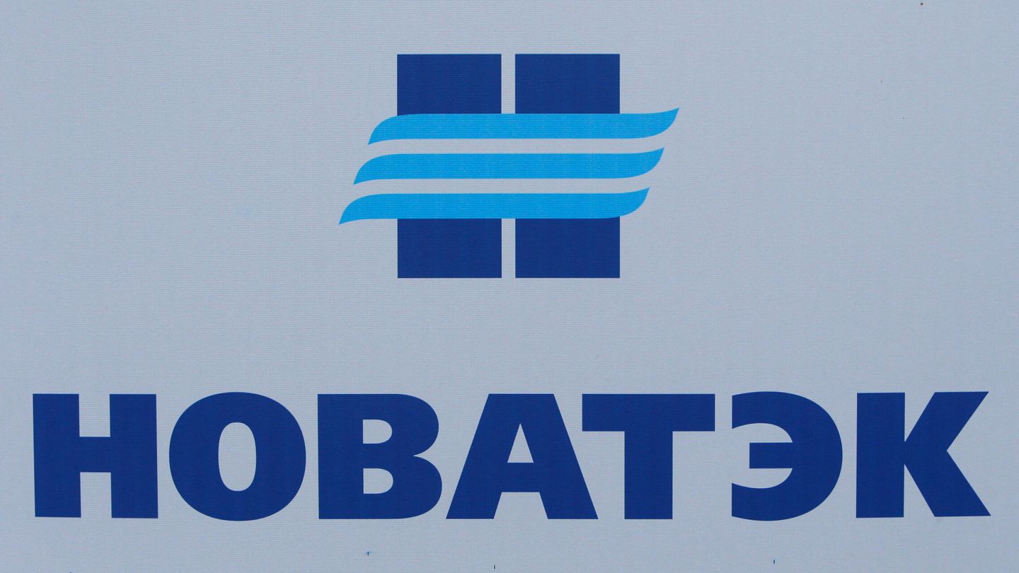 Logo de la empresa rusa de gas Novatek. (Reuters)
