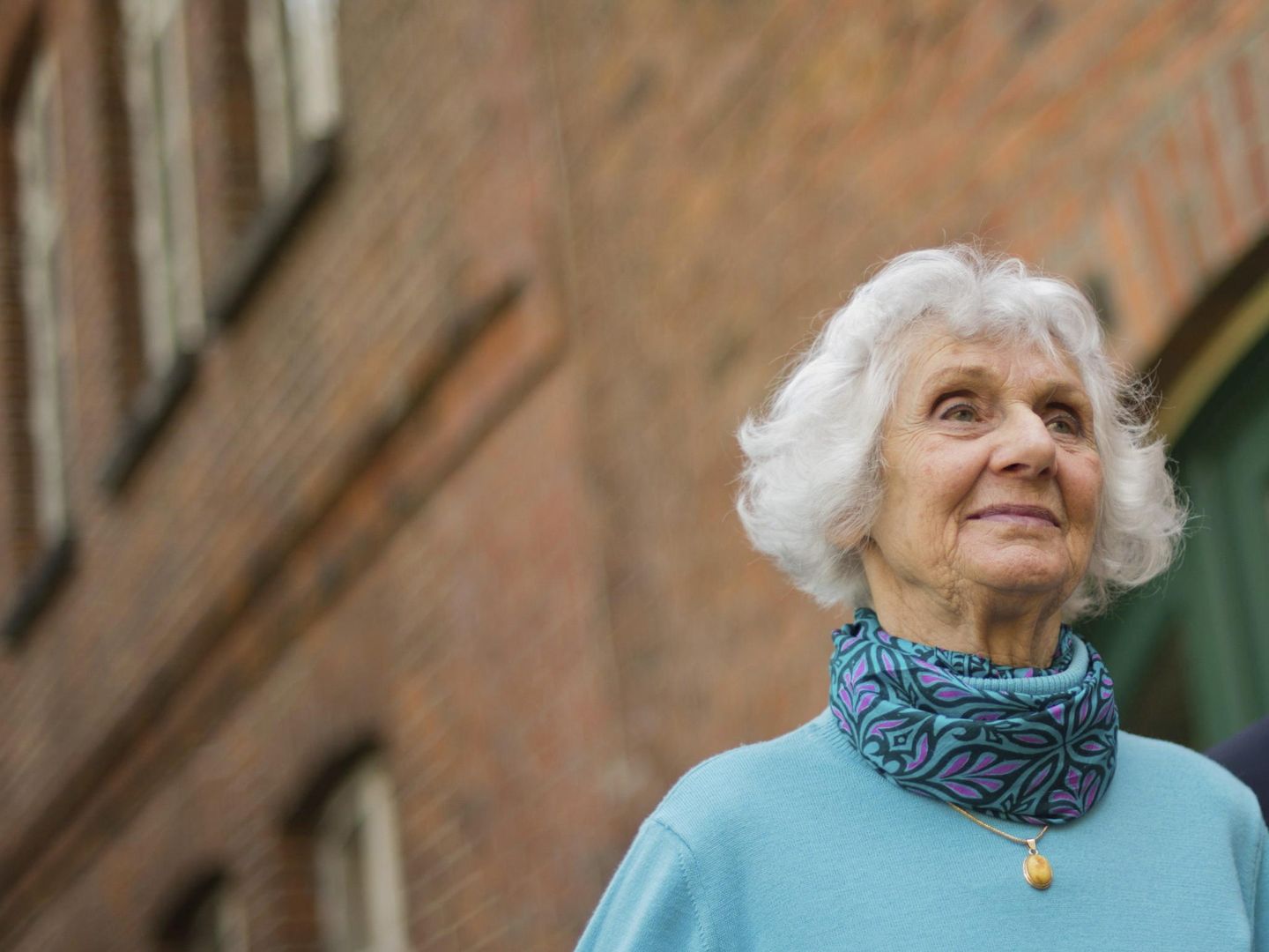 La superviviente de Auschwitz Eva Pusztai-Fahidi en Lüneburg, Alemania, el 20 de abril del 2015 (EFE)