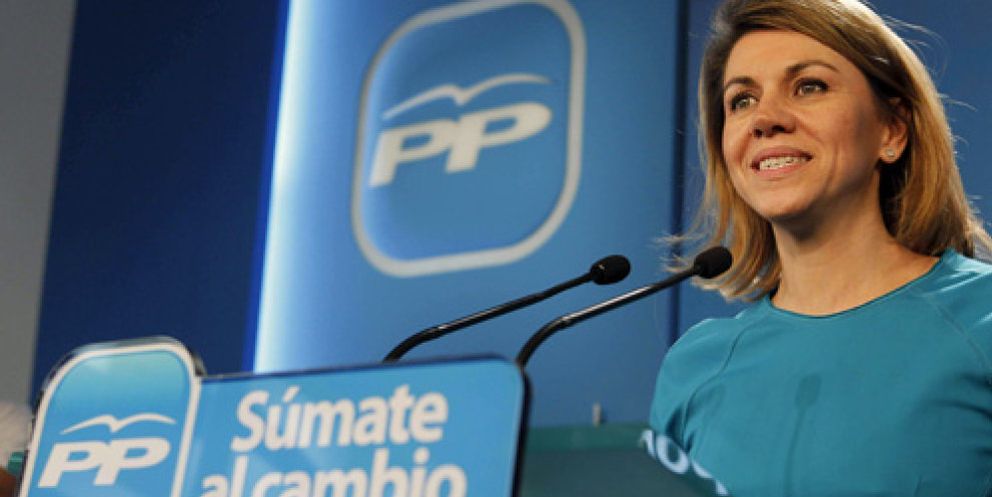 Foto: Cospedal dirigirá el PP con un "núcleo duro" de tres o cuatro vicesecretarios