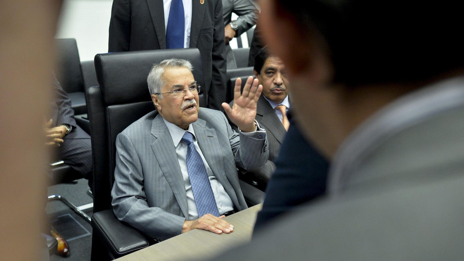 Foto: El ministro saudí de Petróleo, Ali I. Naimi