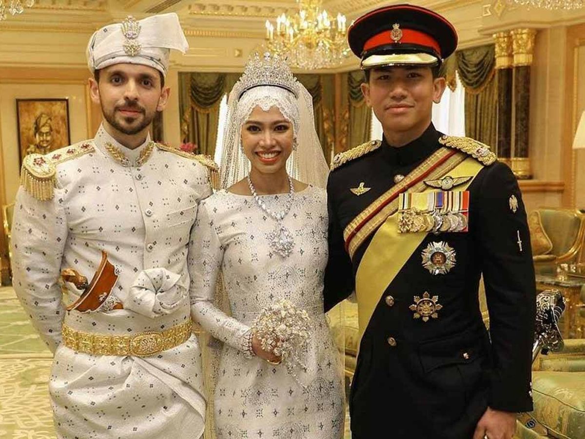 Foto: Los novios de la boda real de Brunéi. (tmski) 