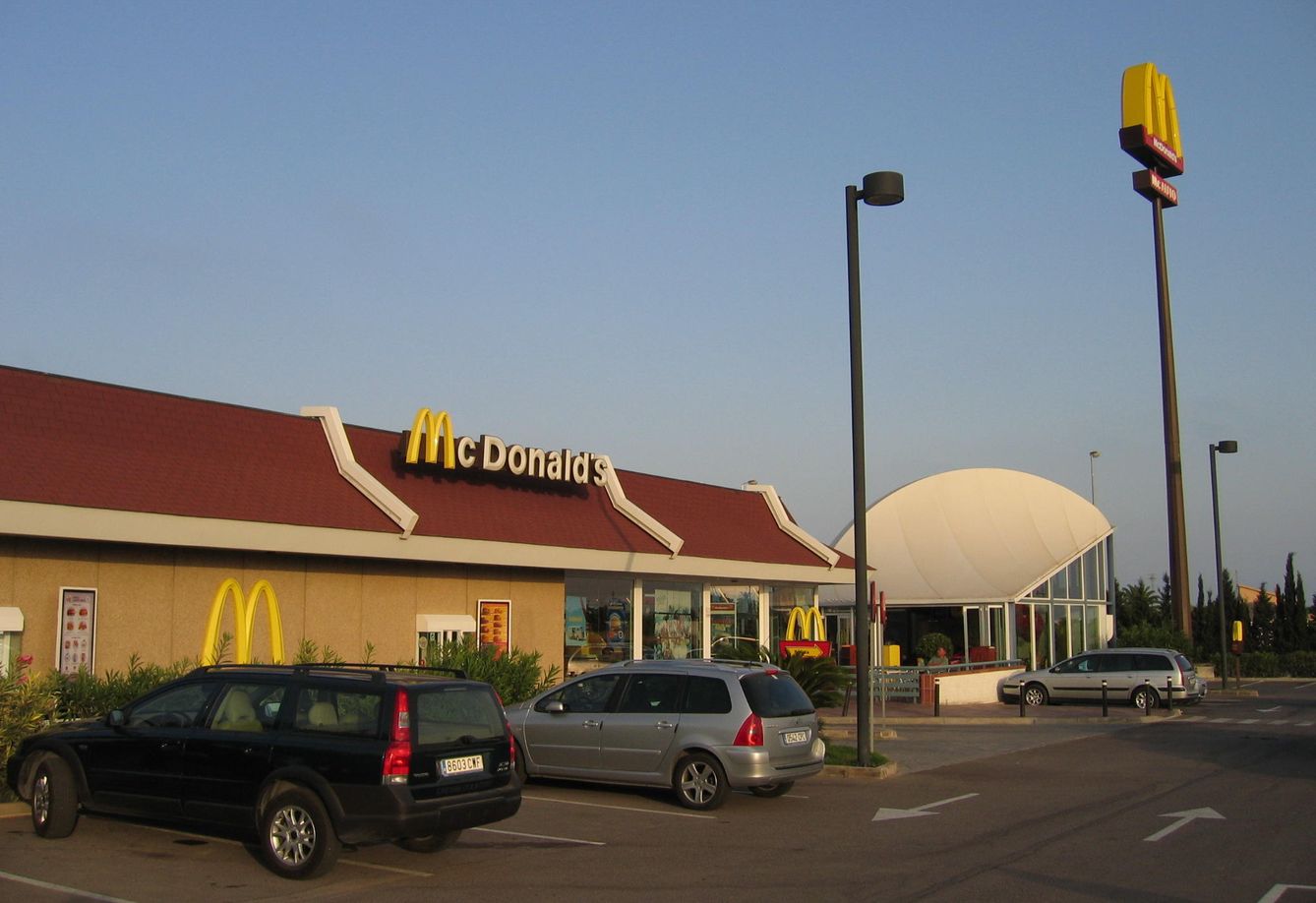 El McDonald's de Luis Cañizares en Vinaroz, Castellón (EC)