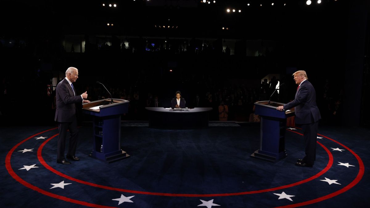 Más calmado y contenido: Donald Trump se despide de los debates presidenciales