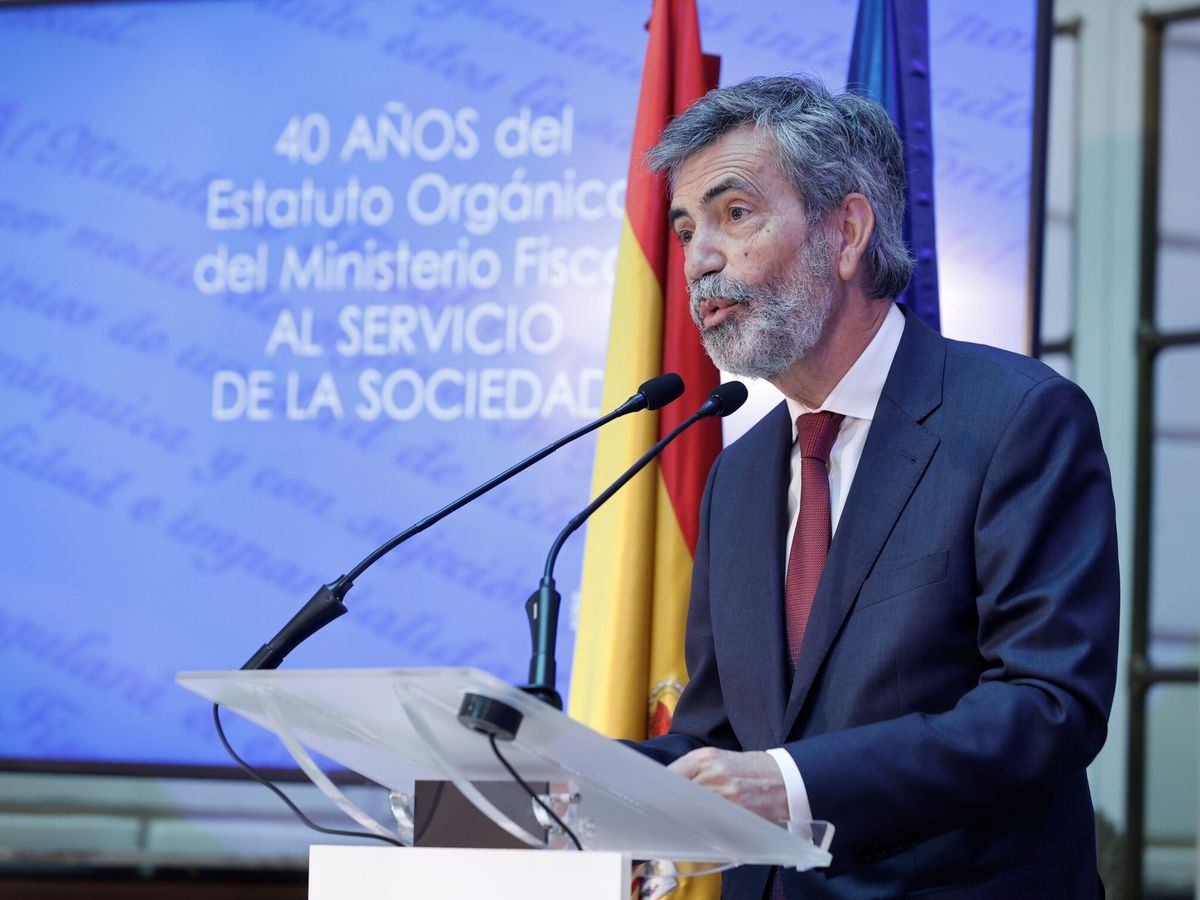 Foto: El presidente del Consejo General del Poder Judicial (CGPJ), Carlos Lesmes. (EFE/Emilio Naranjo)