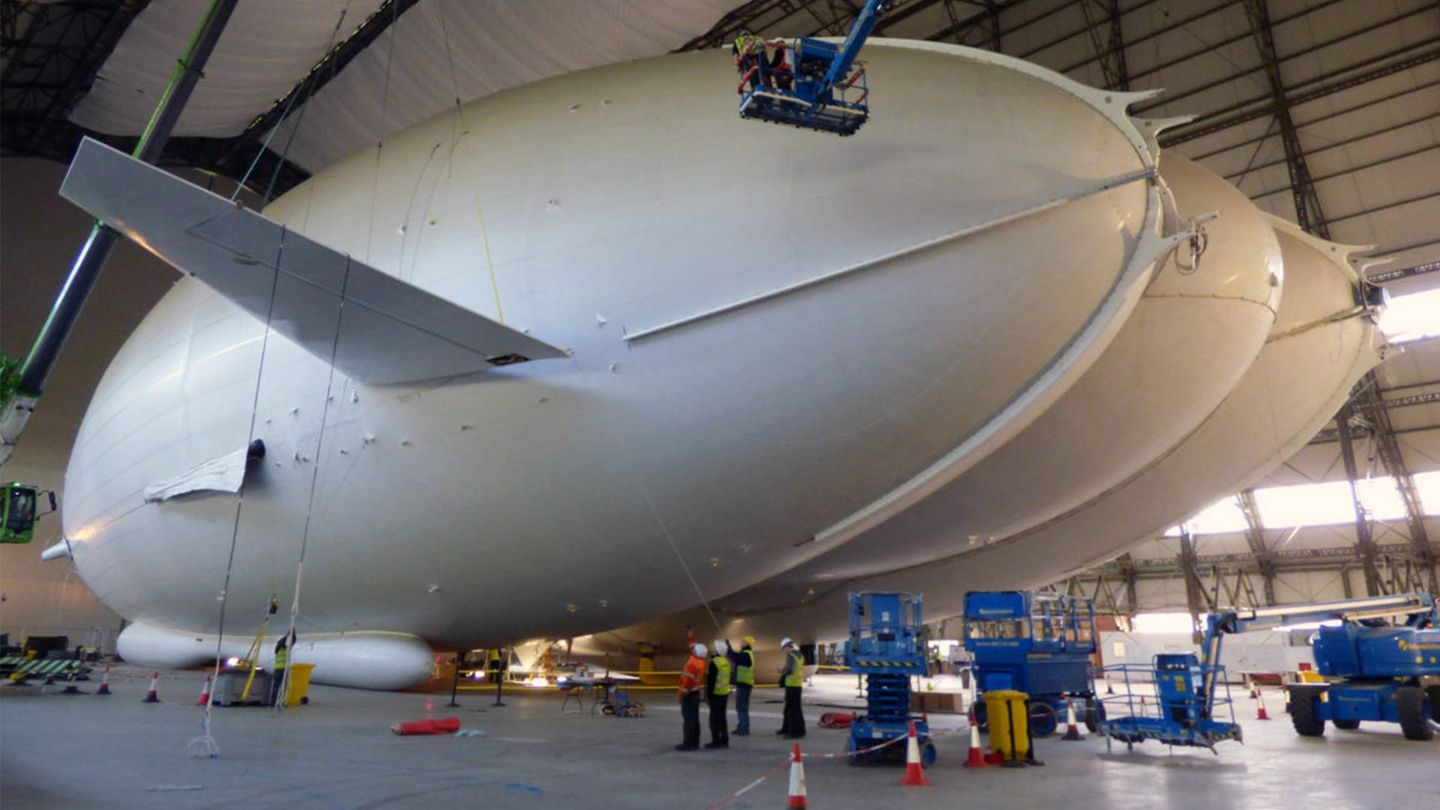 La compañía Airlander está construyendo una flota de dirigibles. (Airlander)