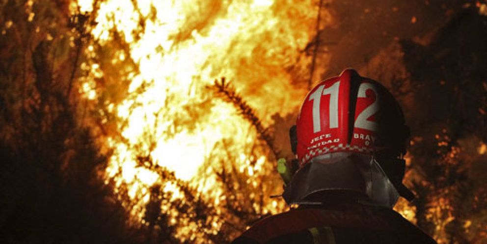 Foto: El incendio que se ha cobrado la vida de dos brigadistas en Pontevedra pudo ser intencionado
