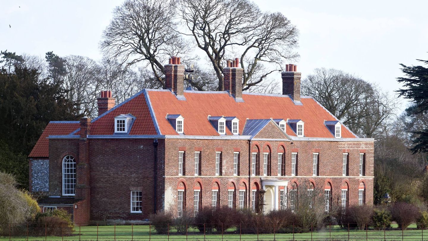 Anmer Hall, la casa de vacaciones de los duques de Cambridge. (Cordon Press)