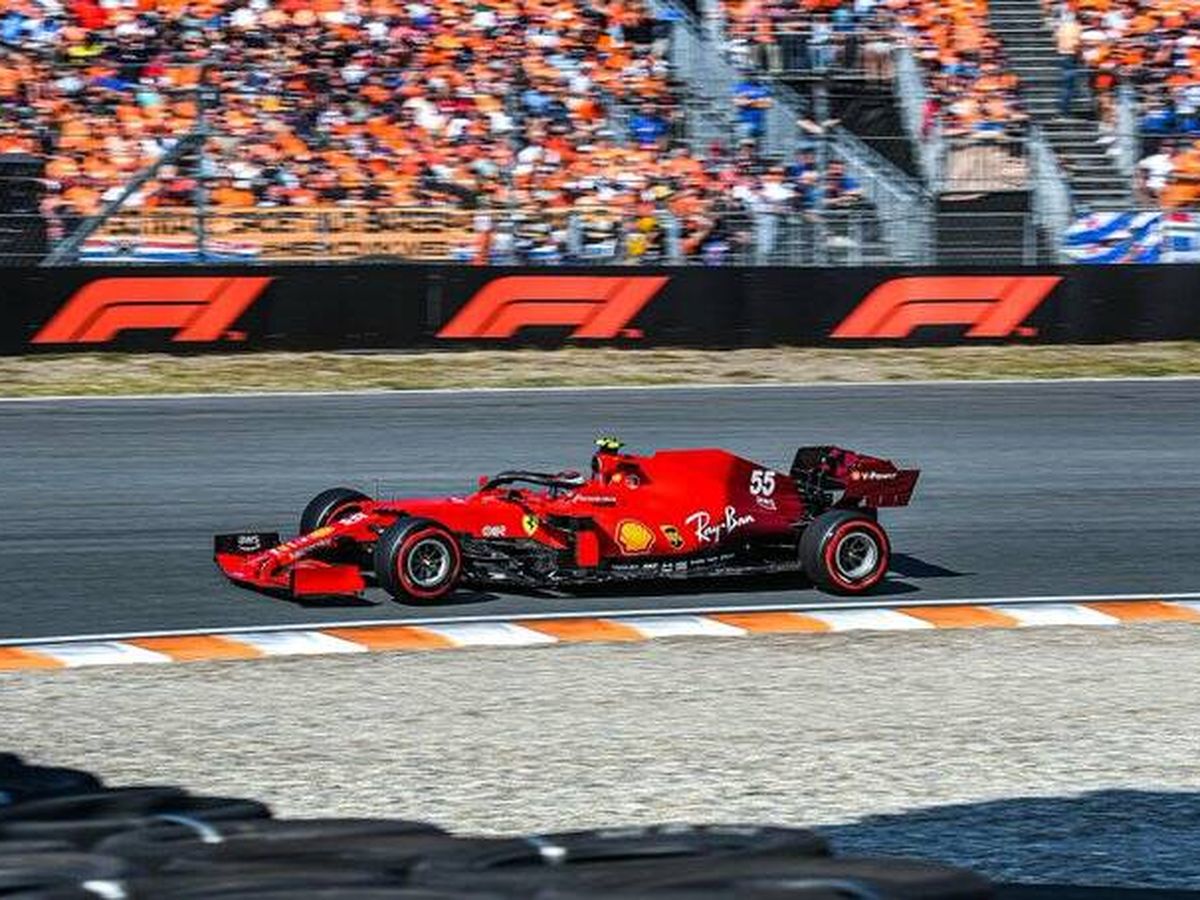 Foto: Sainz saldrá sexto en el Gp de Holanda después de una de las sesiones "más estresantes de mi carrera en la F1"