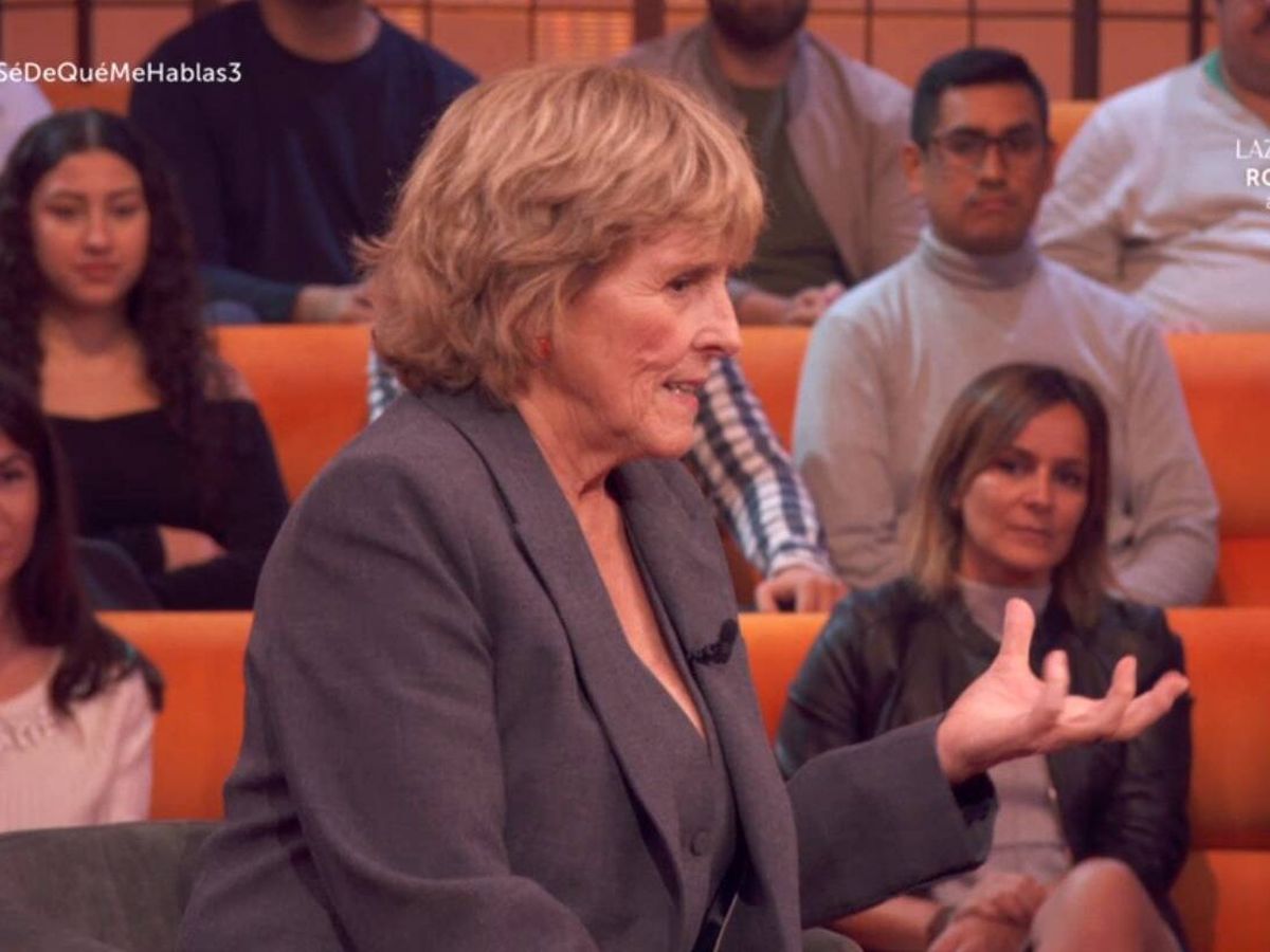 Foto: Mercedes Milá, presentadora de 'No sé de qué me hablas'. (RTVE)