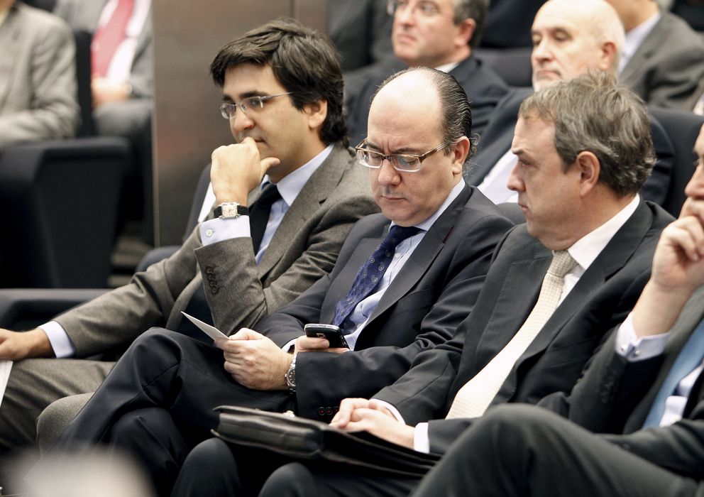 Foto: José María Roldán (centro) en una imagen de 2011 (Efe)