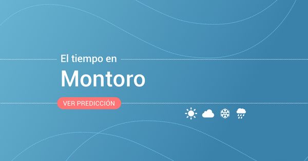 Foto: El tiempo en Montoro. (EC)