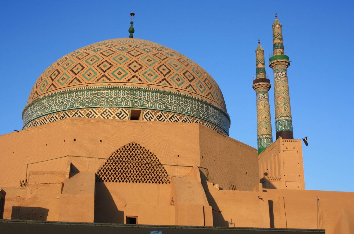 Mezquita Jame en Yazd (Irán), otro de los destinos en auge.