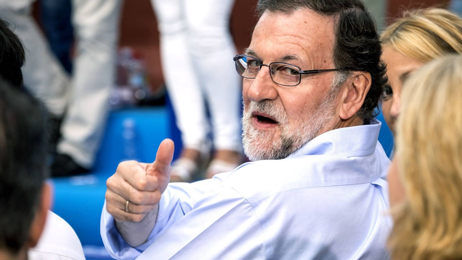 Foto: Mariano Rajoy en un acto del PP en Las Palmas de Gran Canaria (EFE)