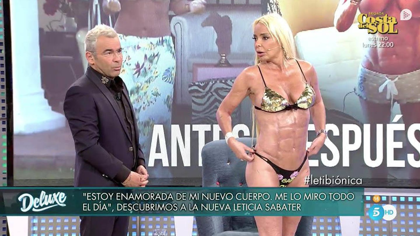 Leticia Sabater, en 'Sábado Deluxe'. (Telecinco).