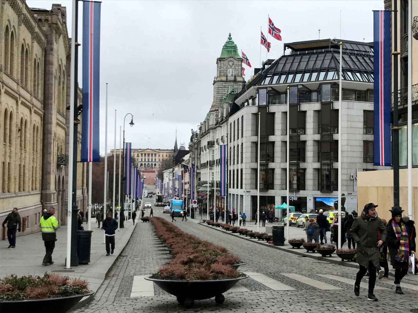 Una calle de Oslo en 2017 (Reuters)