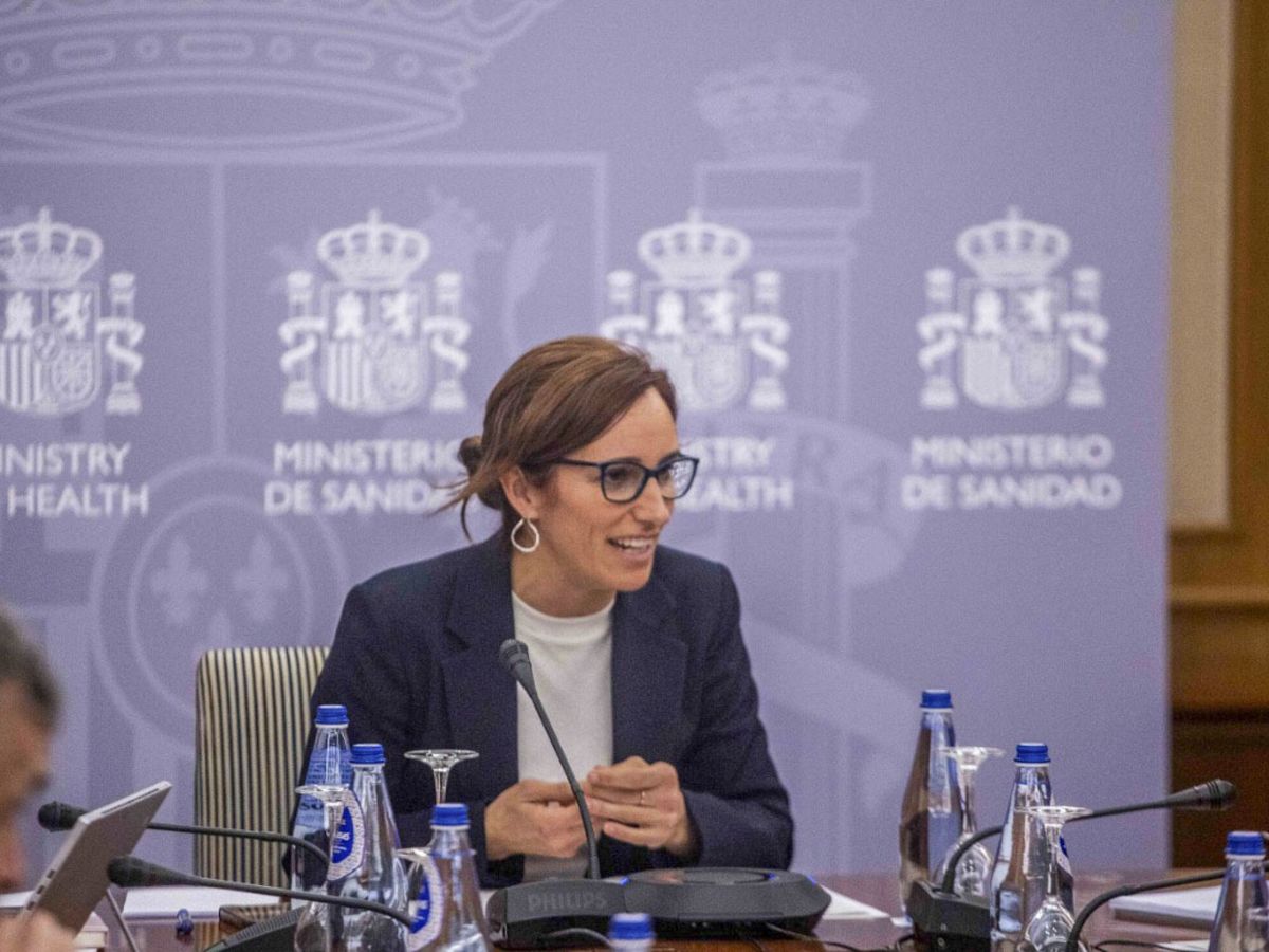 Foto: La ministra de Sanidad, Mónica García. (EFE/Ministerio de Sanidad)