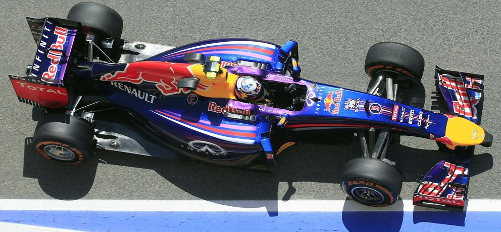 Daniel Ricciardo, durante la primera sesión de entrenamientos libres. (EFE)