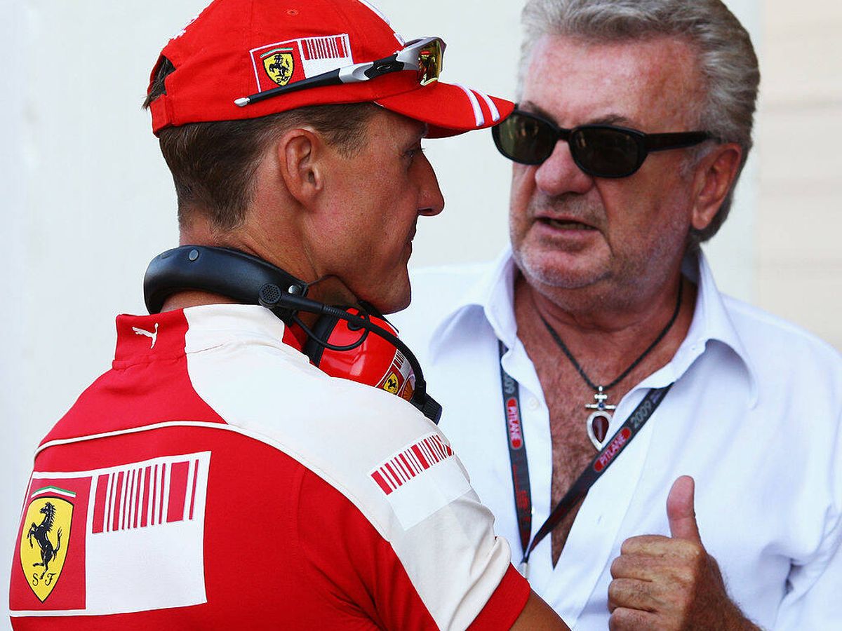 Foto:  Michael Schumacher y Willy Weber, en una imagen de archivo. (Getty)