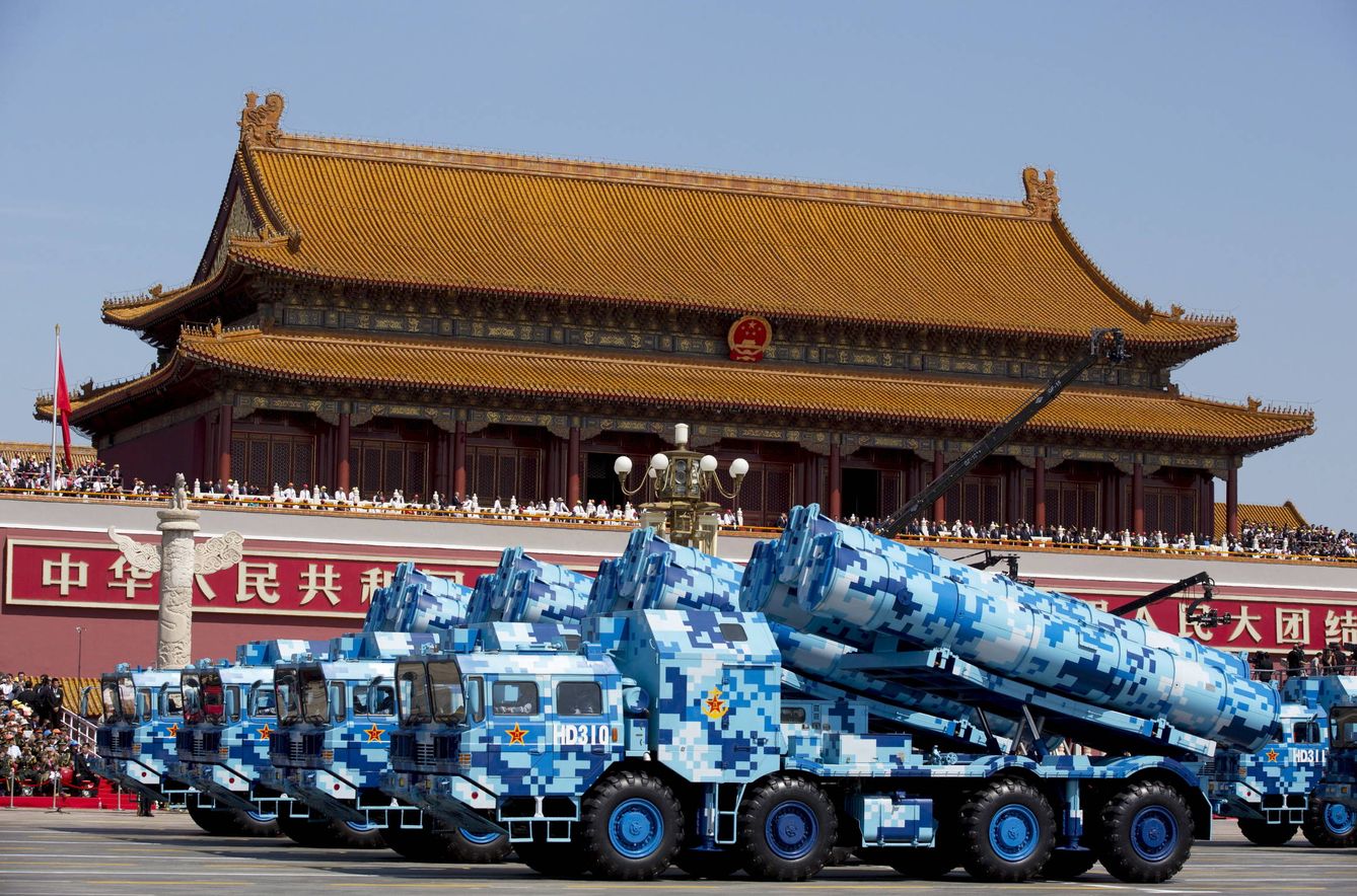 Desfile militar en Pekín (Foto: Reuters)