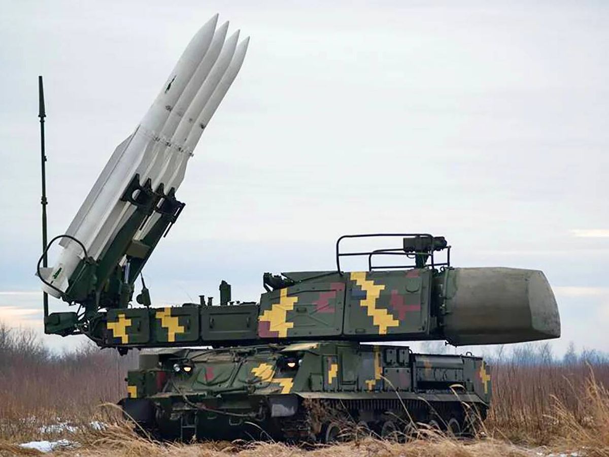 Foto: Lanzador ucraniano de SA11-BUK. (Ministerio de Defensa de Ucrania)