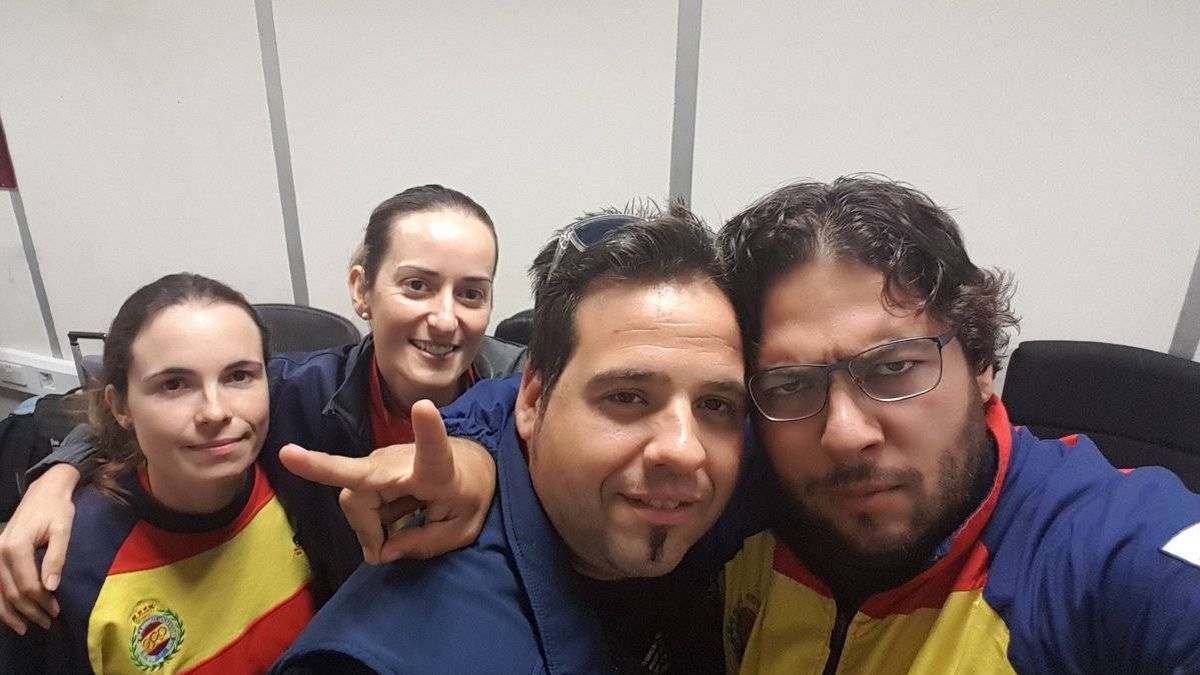 "Estamos retenidos": la pesadilla de la selección española de tiro en Abu Dabi