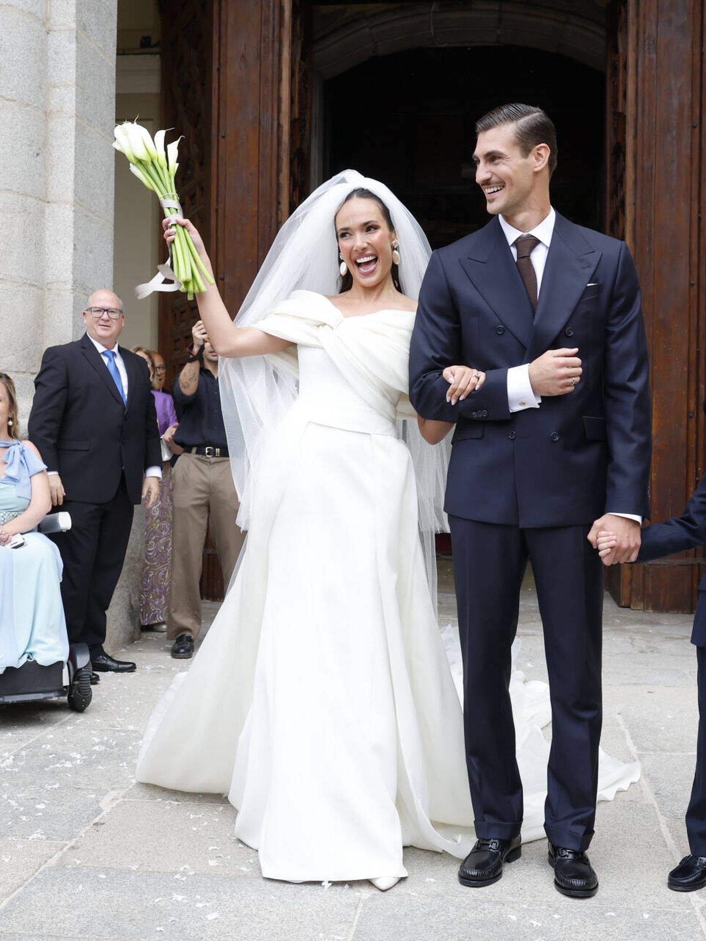 La boda de Ana Moya y Diego Conde. (Gtres)