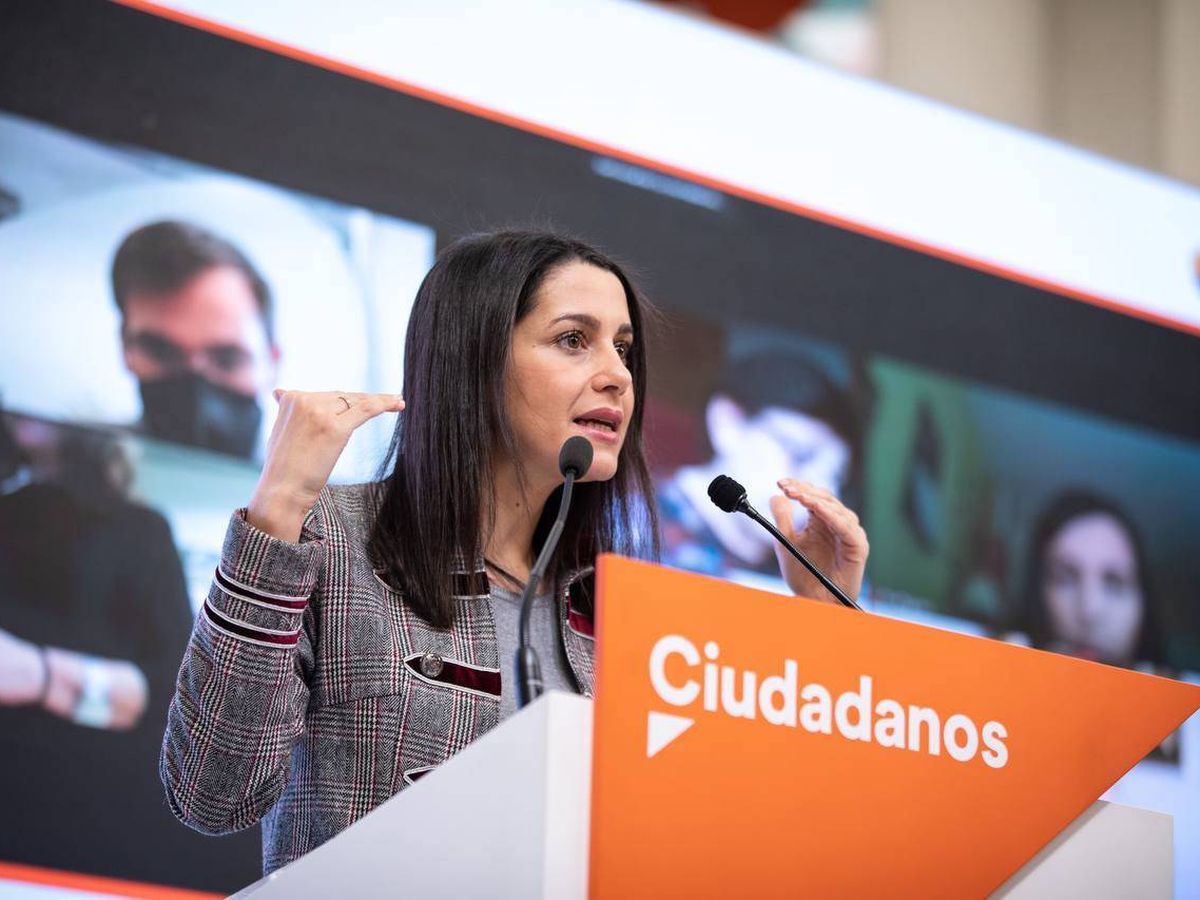 Foto: La lideresa de Ciudadanos, Inés Arrimadas. (Pedro Ruiz)
