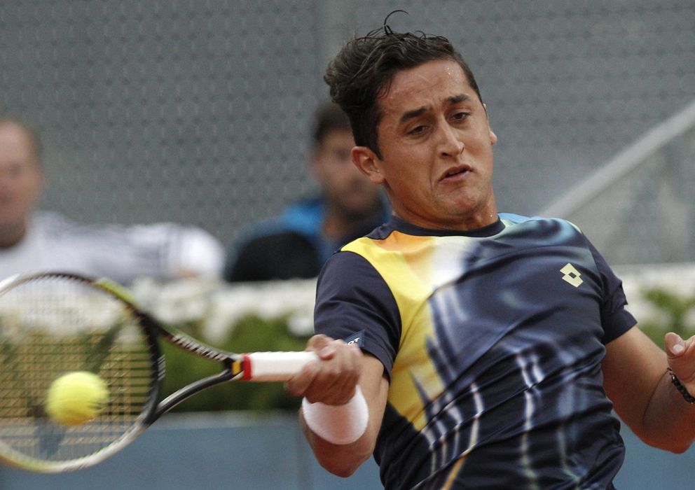 Foto: Nicolas Almagro se retiró en primera ronda de Roland Garros.