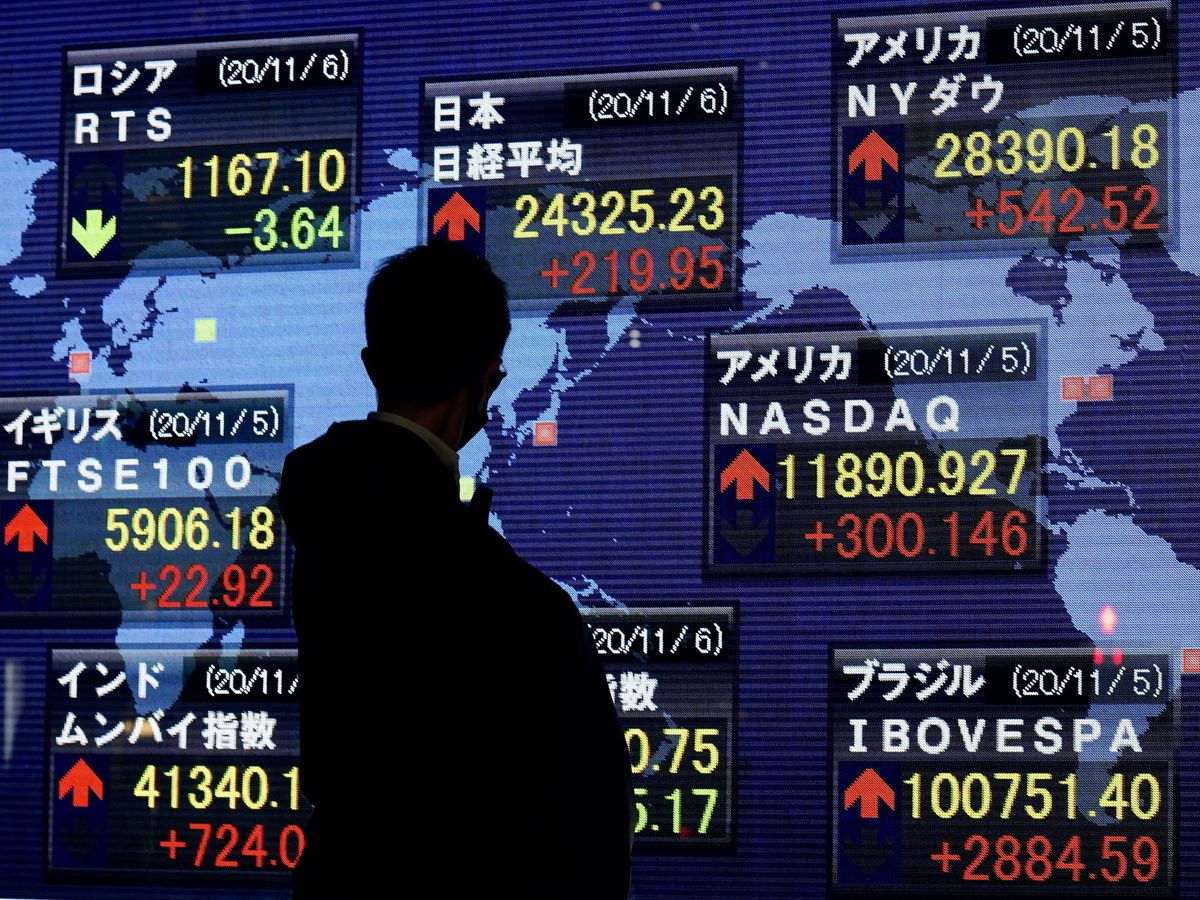 Foto: La Bolsa de Tokio reacciona al resultado de las elecciones estadounidenses. (EFE)