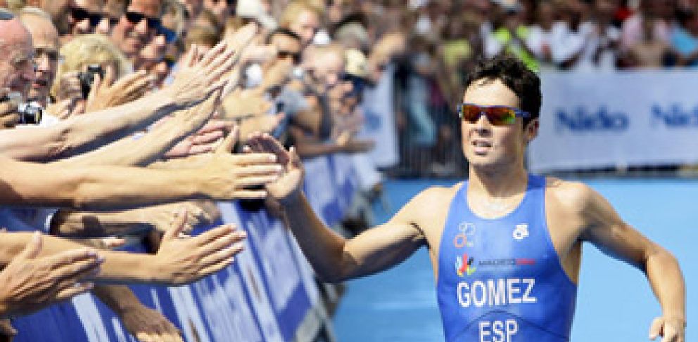 Foto: Javier Gómez Noya, campeón de Europa de triatlón