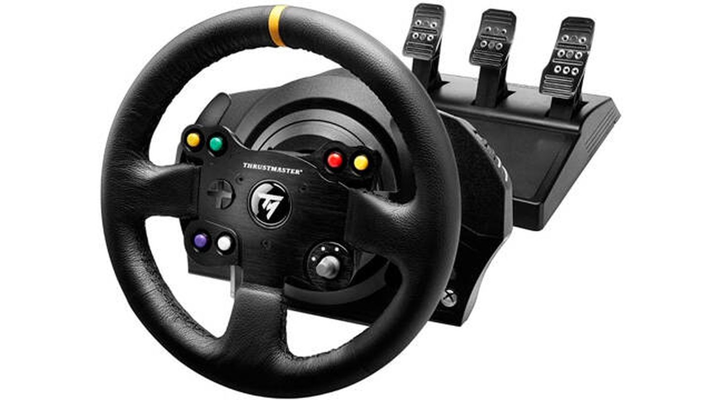 Volante para consola Thrustmaster TX Racing Wheel Leather Edition