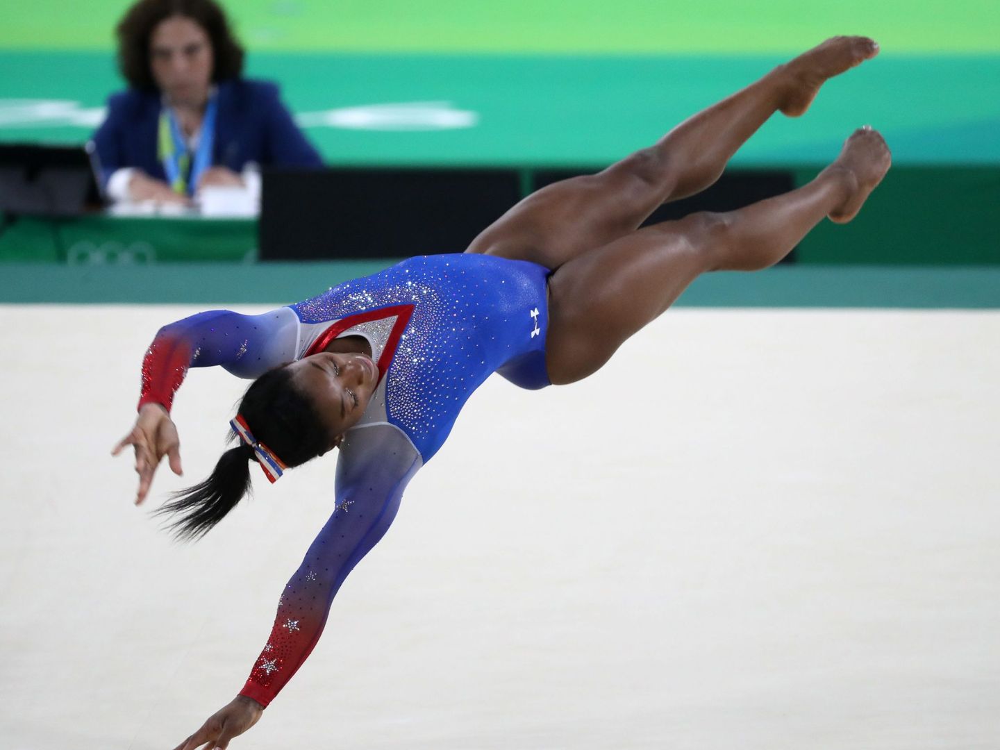 Simone Biles, durante los Juegos de Río. (Reuters)