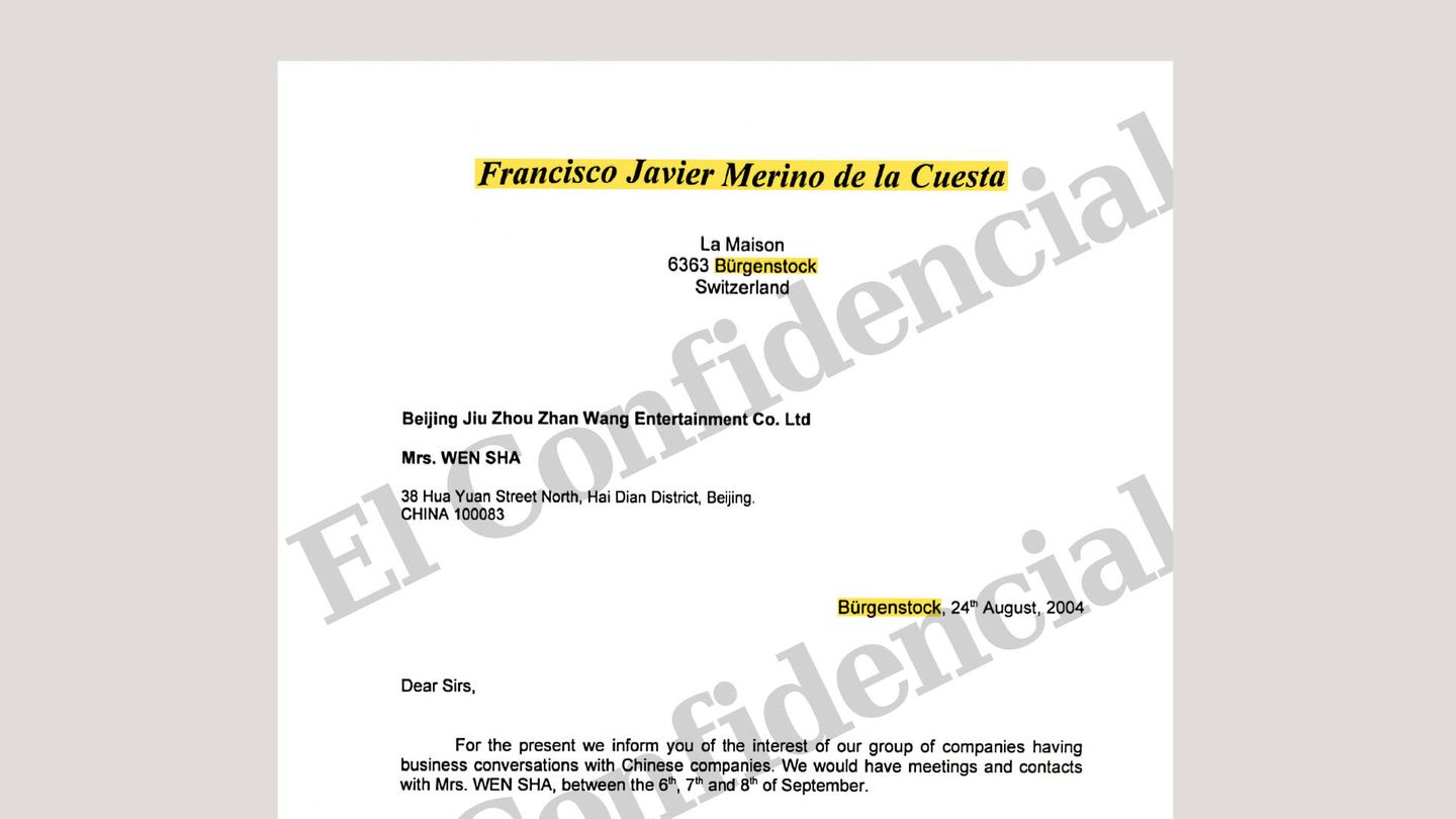 Documentos de Javier Merino.