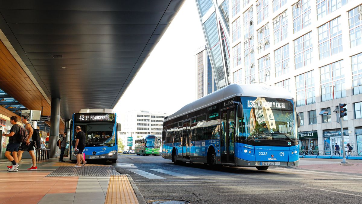 Los autobuses de la EMT en Madrid son gratis este lunes por ser una jornada "con alto nivel de tráfico"