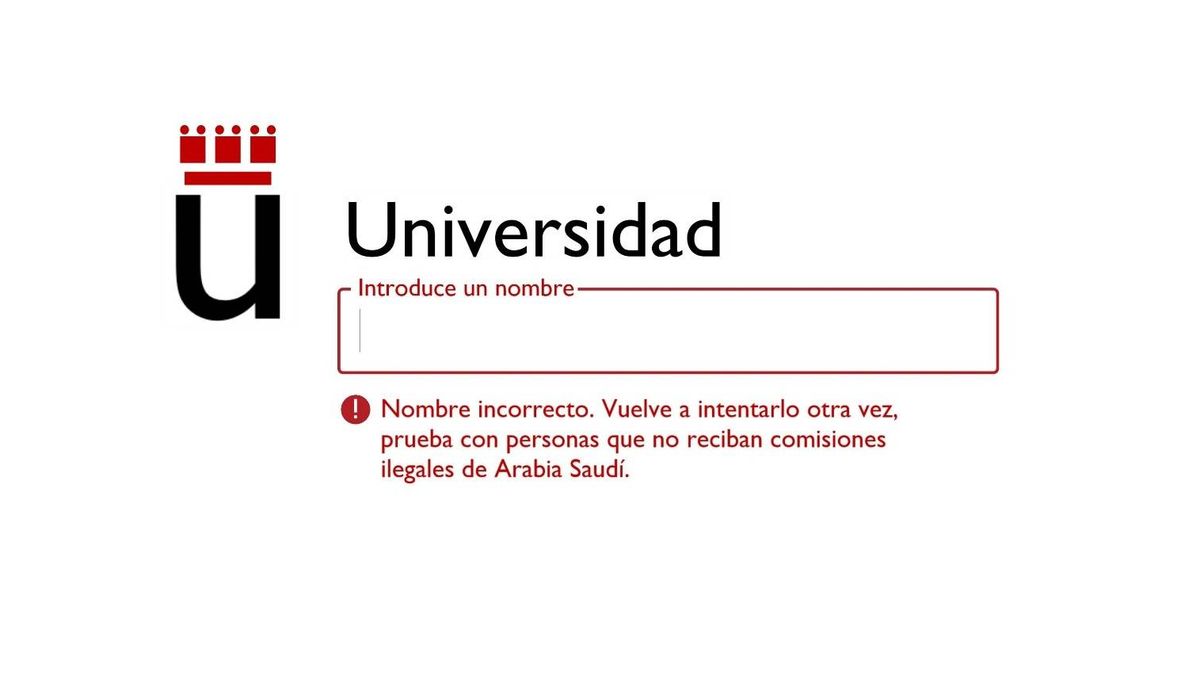 Alumnos y docentes piden que la Universidad Rey Juan Carlos cambie de nombre