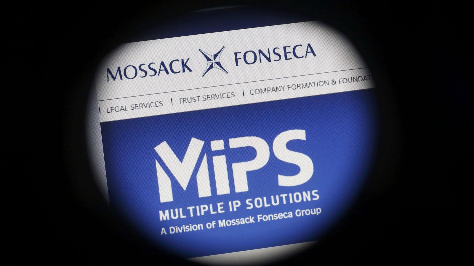 Foto: Página web del bufete de abogados Mossack Fonseca. (Reuters)