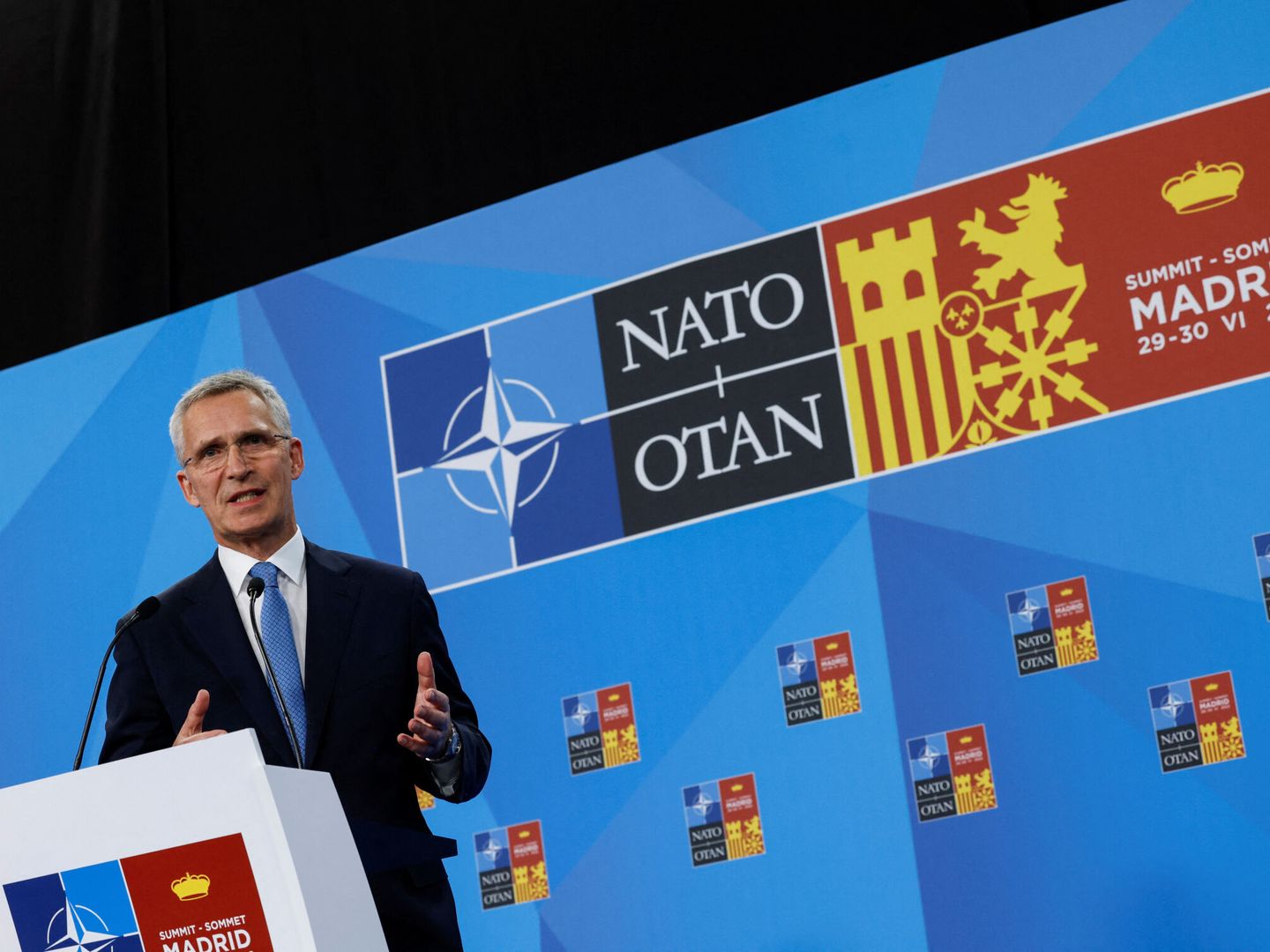 Jens Stoltenberg, secretario general de la OTAN. (Reuters)
