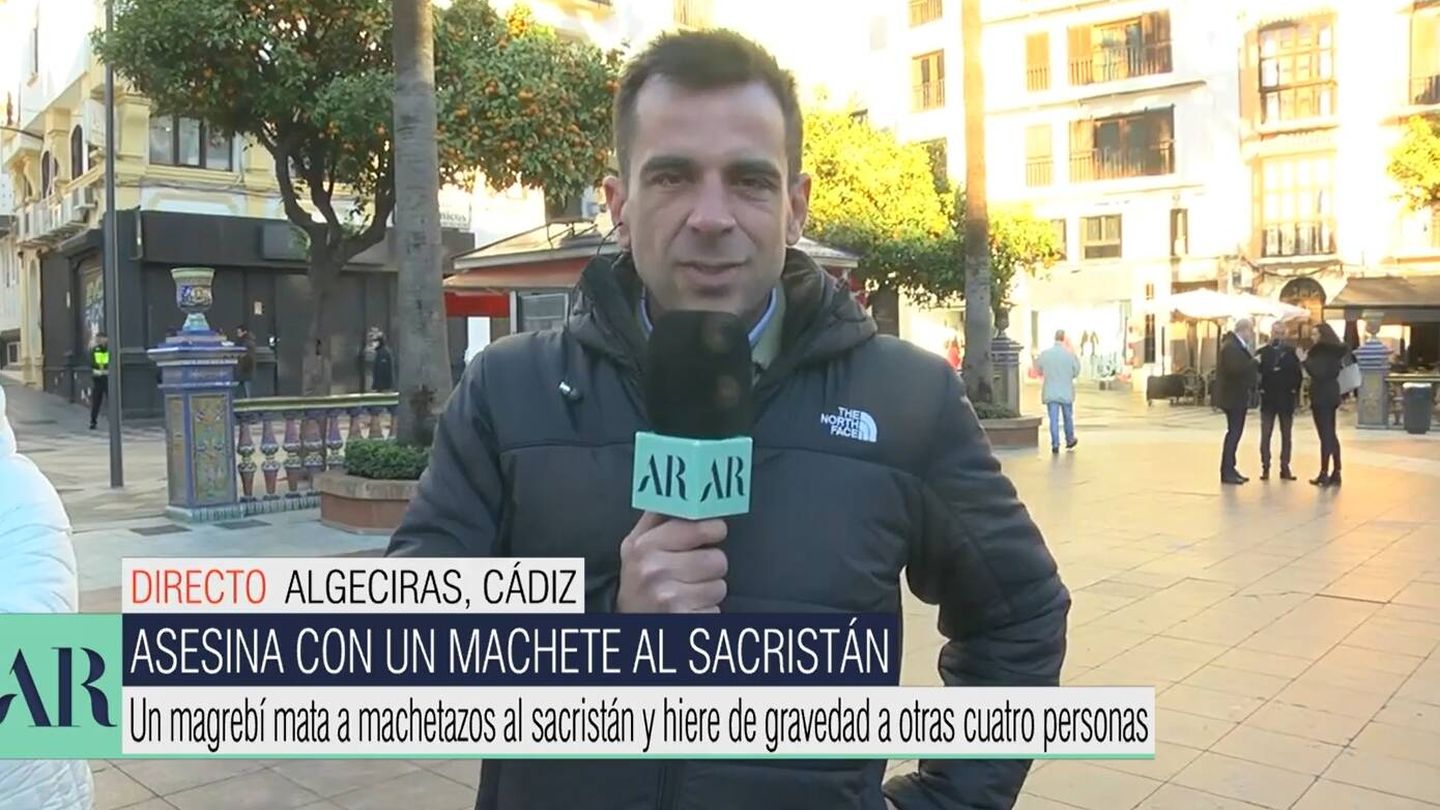 Jorge Luque, reportero de Ana Rosa. (Mediaset España)