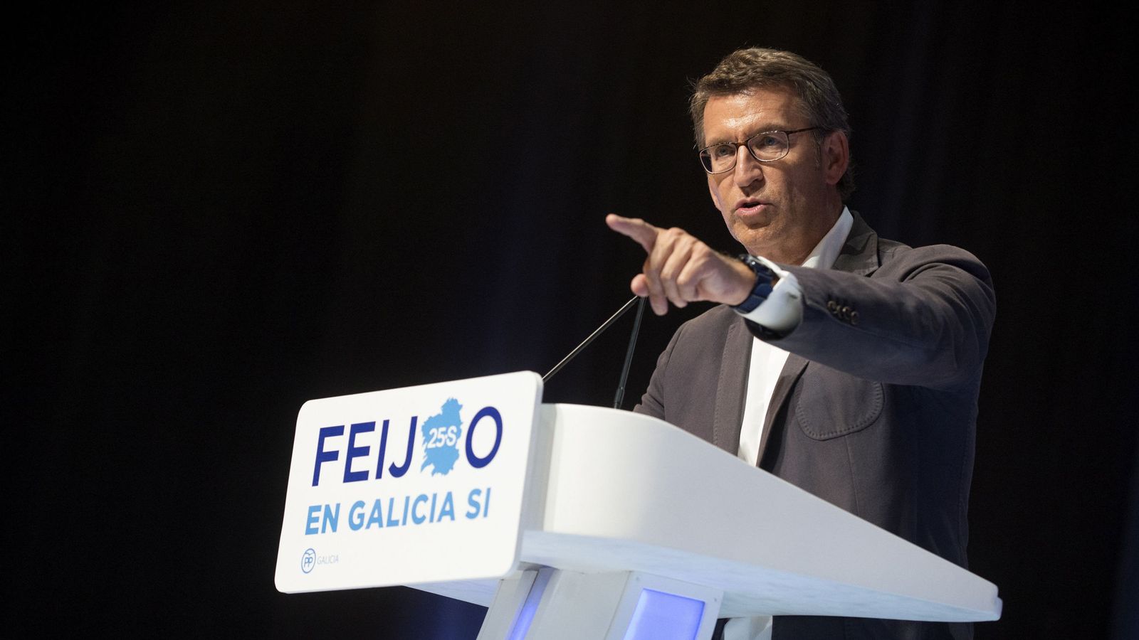 Foto: El candidato del PP a la presidencia de la Xunta, Alberto Núñez Feijóo. (EFE)