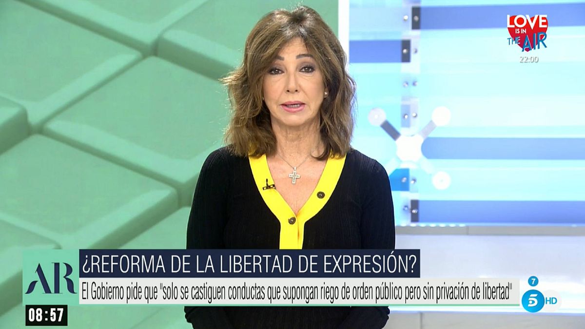 Ana Rosa arremete duramente contra Pablo Iglesias en defensa de España