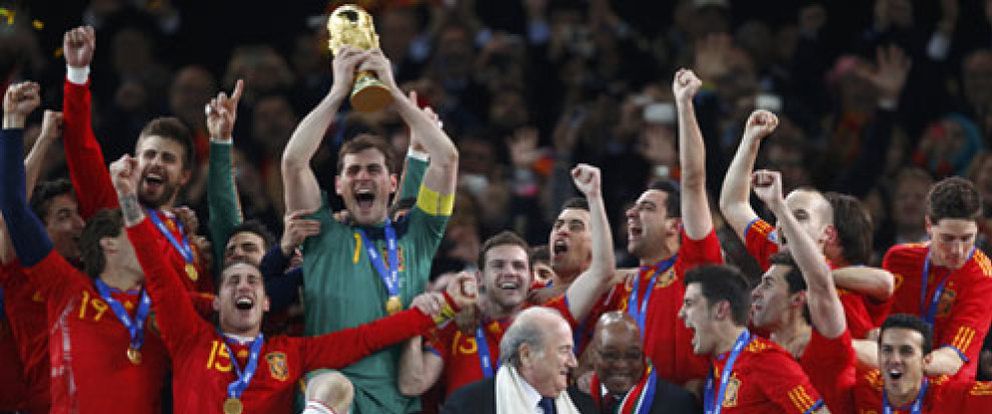 Foto: Iniesta nos hace Campeones del Mundo