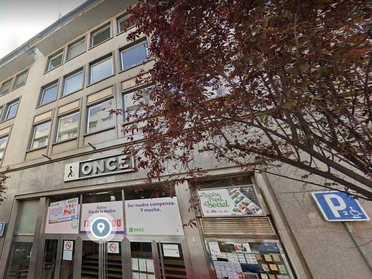 Foto: Edificio de la ONCE en la calle del Prado.